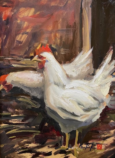 Chickens by Garlick