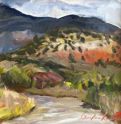 Rain on the Chama by Garlick