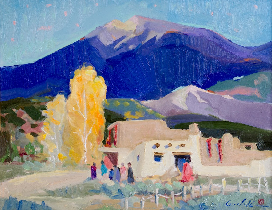 Evenings in Costilla by Garlick