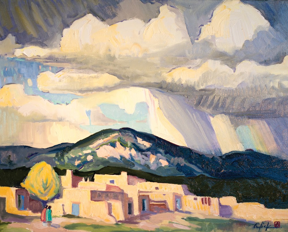Taos Monsoons by Garlick