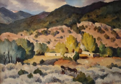 September in the Valley by Gene Kloss