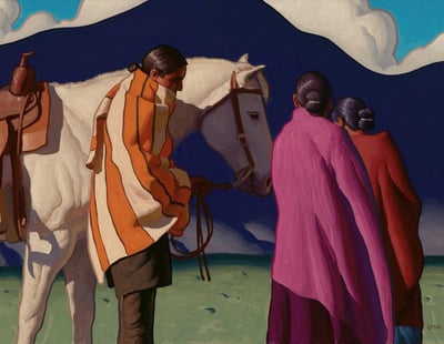 Shades of Taos by Logan Maxwell Hagege