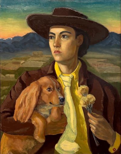 Self Portrait by Helen Blumenschein