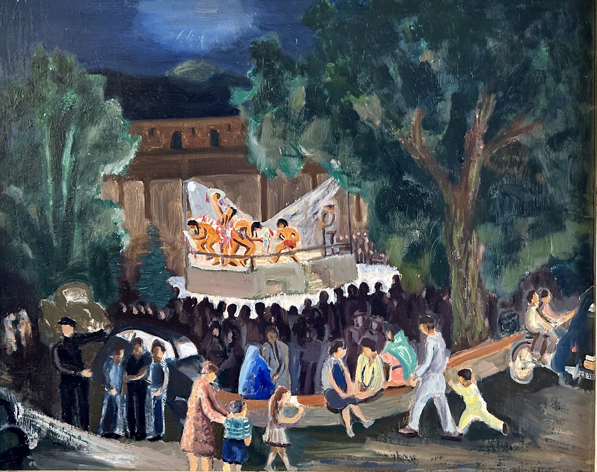 Taos Fiesta by Helen Blumenschein