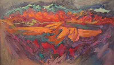 Mohave Dawn by Howard Cook