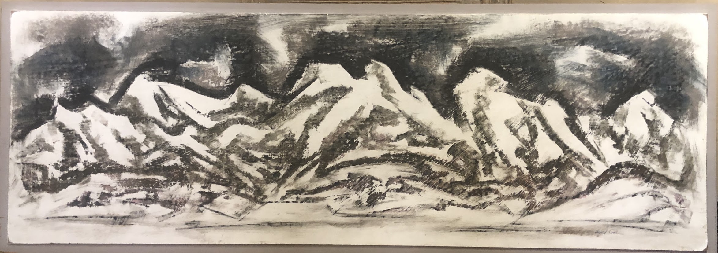 Rocky Mountains by Howard Cook