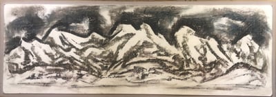 Rocky Mountains by Howard Cook