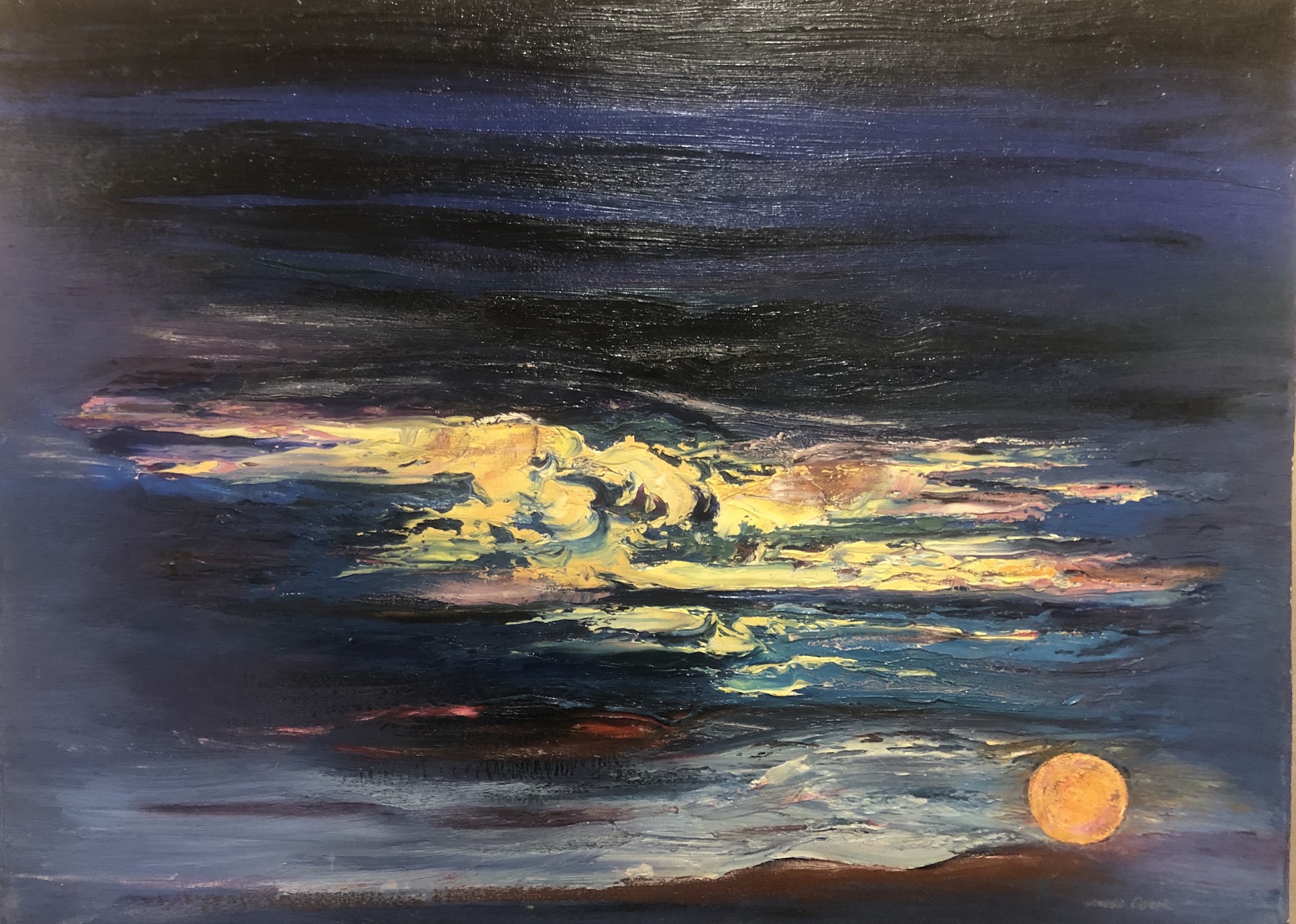 The Moon Cloud by Howard Cook