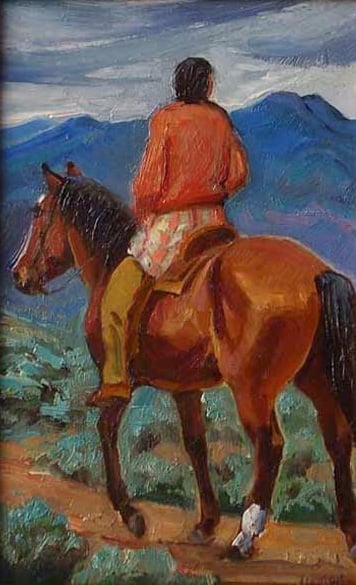 Aspen Rider by Ila McAfee