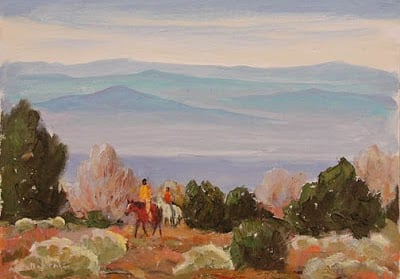 Blue Sky by Ila McAfee