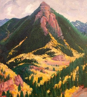 Green and Gold by Ila McAfee