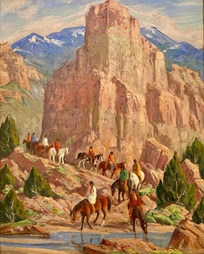 On the Trail by Ila McAfee