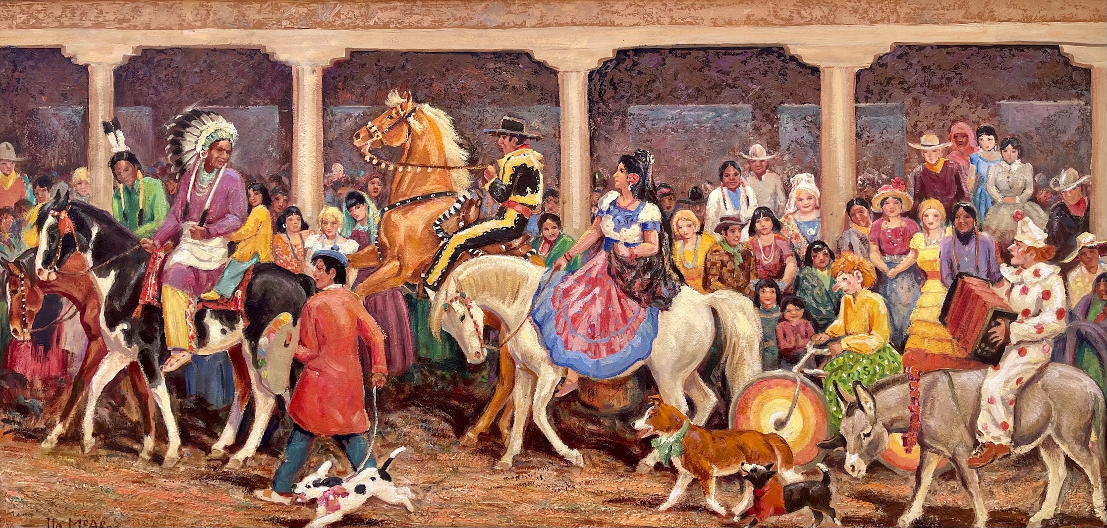 Taos Fiestas by Ila McAfee