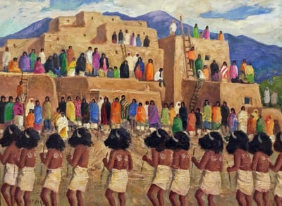 Buffalo Dancers by Ila McAfee