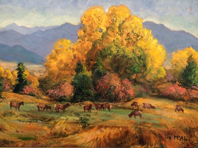 Mountain Meadow by Ila McAfee