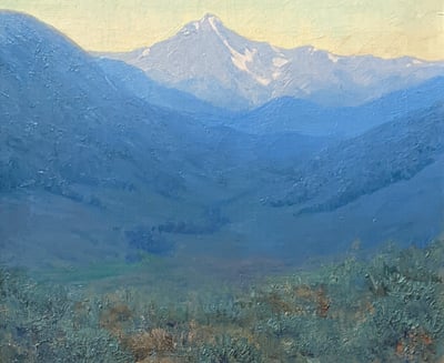 Mt Ouray by Ila McAfee