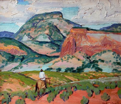 Navajo Land by Ila McAfee