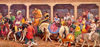 Going to Taos by Ila McAfee