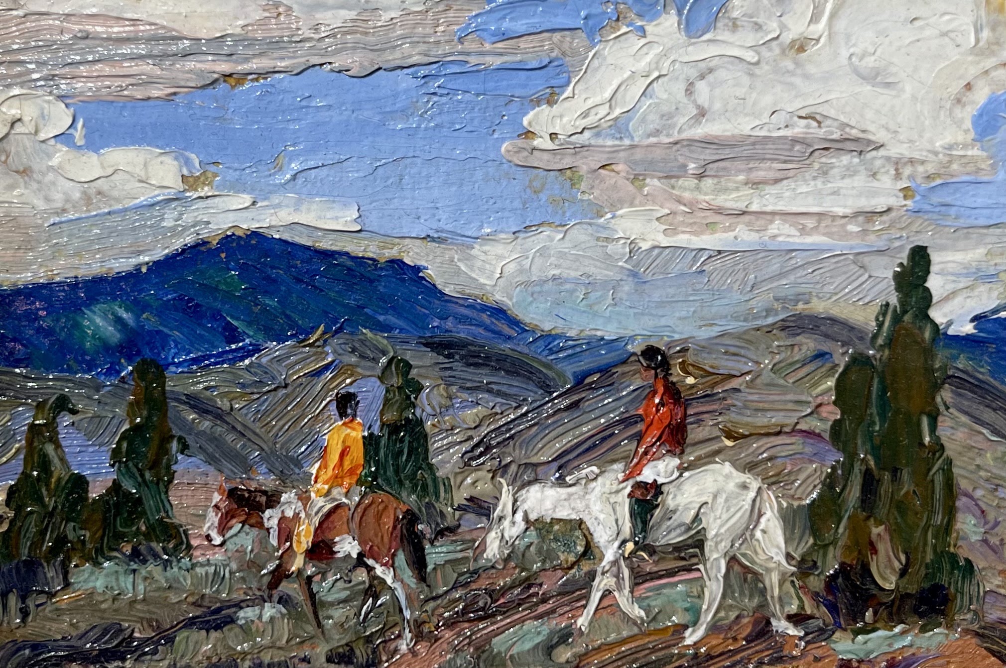 Taos Riders by Ila McAfee
