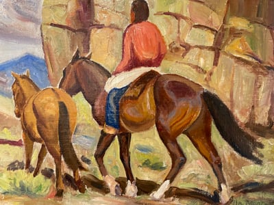 The Canyon Trail by Ila McAfee