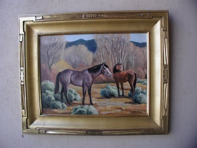 Bucking Horse by Ila McAfee