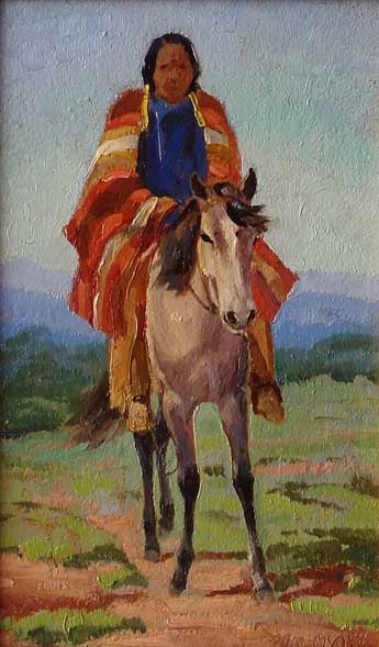 Pueblo Rider by Ila McAfee