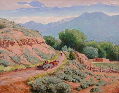 Going to Taos by Ila McAfee