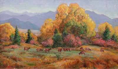 Hidden Meadow by Ila McAfee