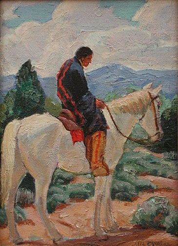 Pueblo Rider by Ila McAfee