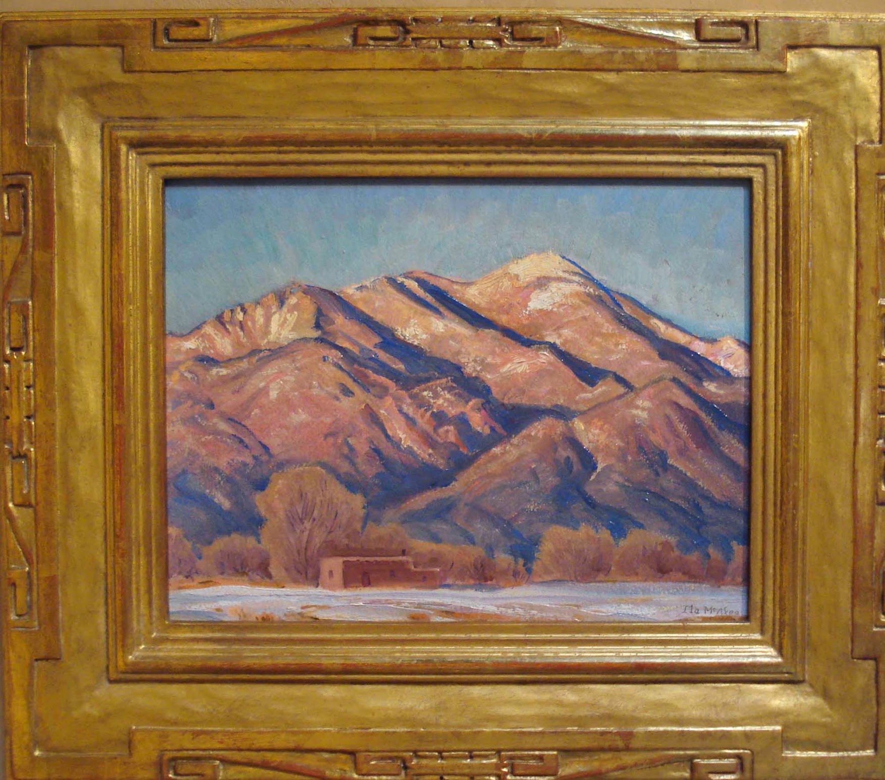 Taos Mountain by Ila McAfee