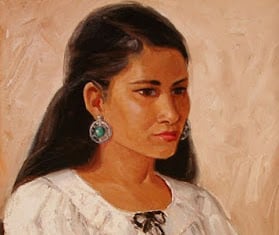 Spanish Girl by Ila McAfee