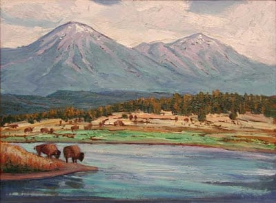 Spanish Peaks by Ila McAfee