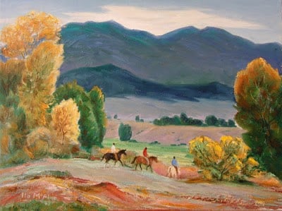 Three Riders by Ila McAfee