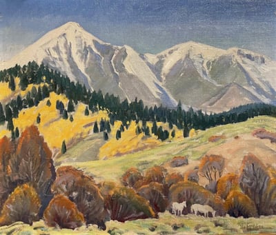 Mt. Blanca by Ila McAfee