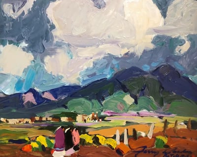 When I Gaze at the Mountain I Dream by Jerry Jordan