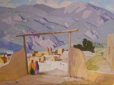 Village Gateway by Jerry Jordan