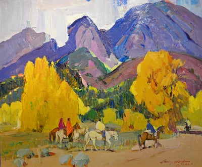 The Mountains Rise in Praise by Jerry Jordan