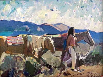 Trail of Many Footsteps by Jerry Jordan