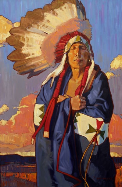At the Edge of the Black Hills by John Moyers