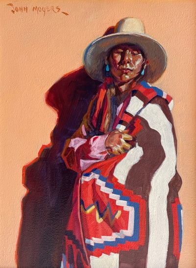 Navajo Way by John Moyers