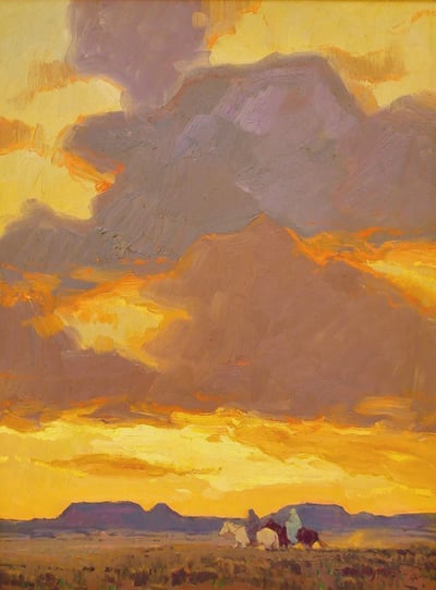 Taos Moon by John Moyers