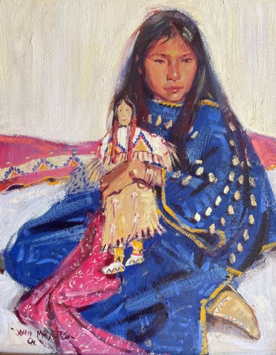 The Beaded Doll by John Moyers