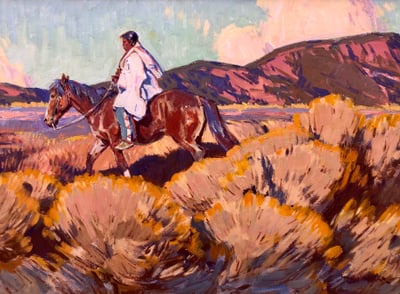 The Old Chamisa Trail by John Moyers