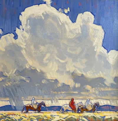 Walking Rain by John Moyers