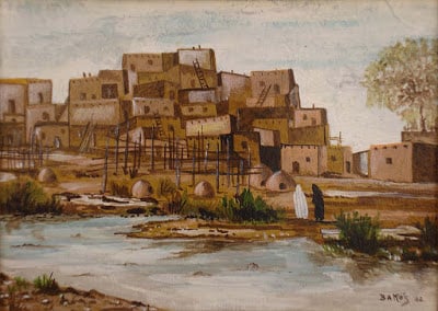 Taos Pueblo by Joseph Bakos
