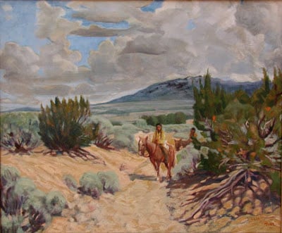 Indian Hunters by Joseph Fleck