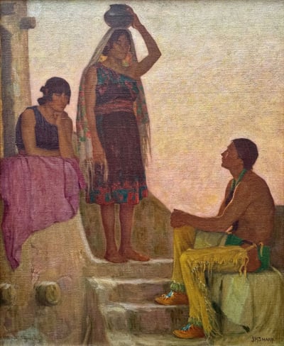 Pueblo of the Sky by J.H. Sharp