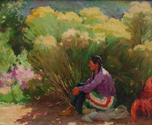 Rabbitbrush by J.H. Sharp