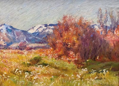 Autumn, Big Horn Mountains, W.Y. by J.H. Sharp
