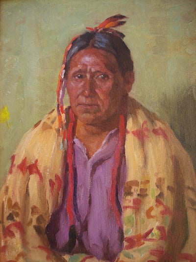 Crow Indian by J.H. Sharp